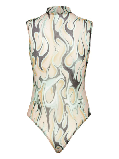 Sleeveless Flame Body