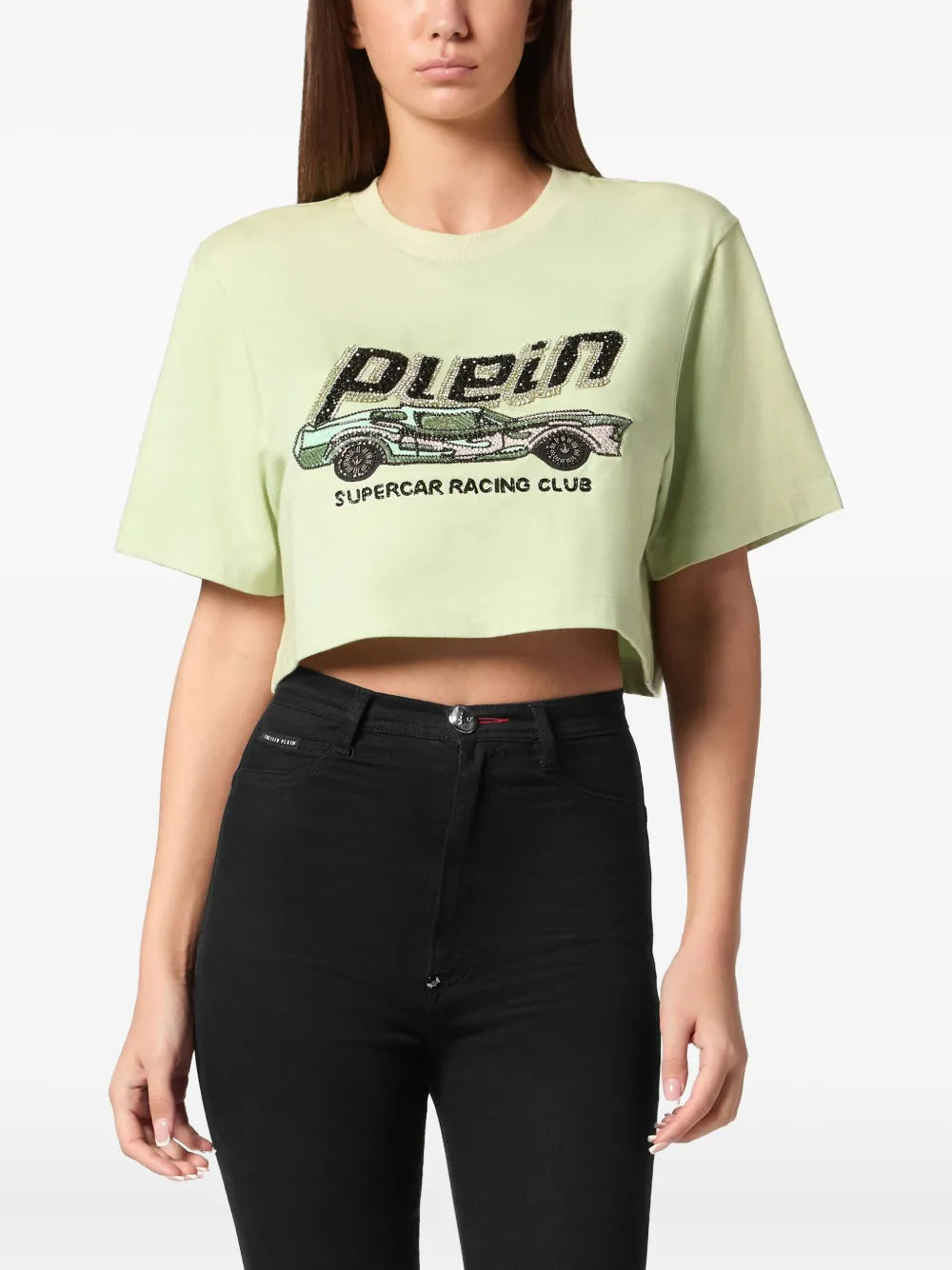 Car Cropped T-Shirt