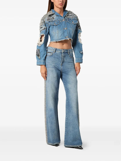Cropped Denim Jacket