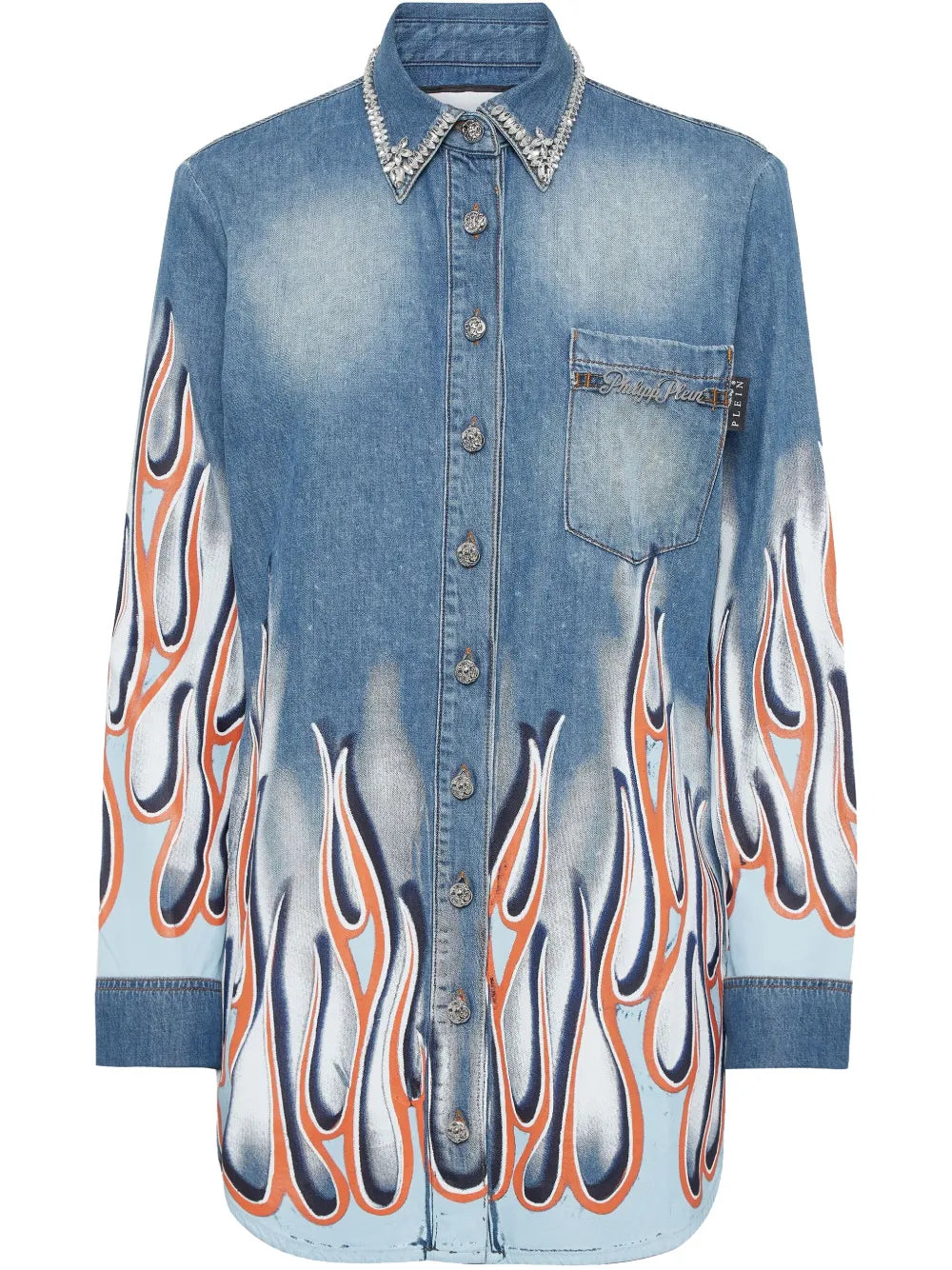 Flame Racing Denim Shirt