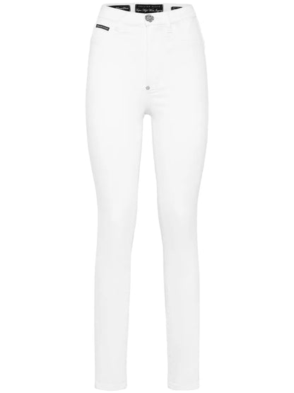High-Waisted Skinny-Cut Jeans