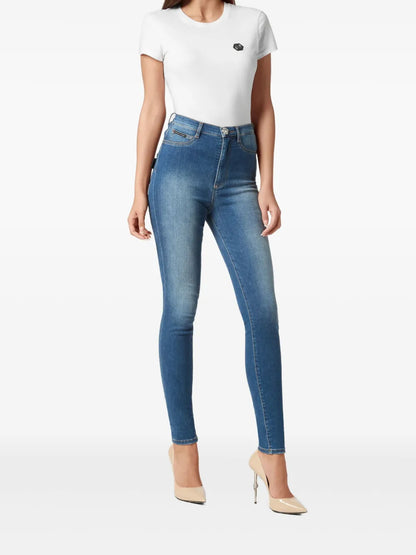 High-Waisted Jeans