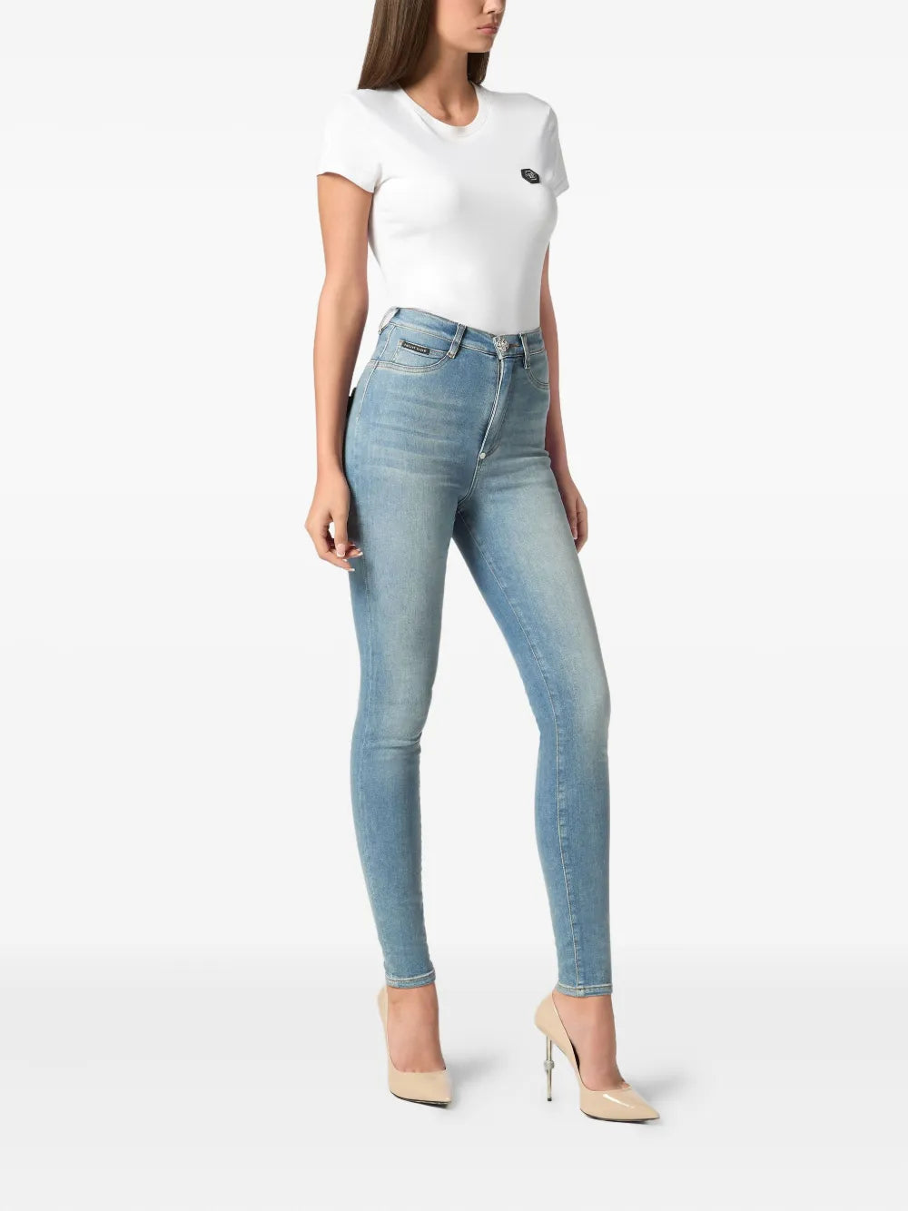 High-Waisted Jeans