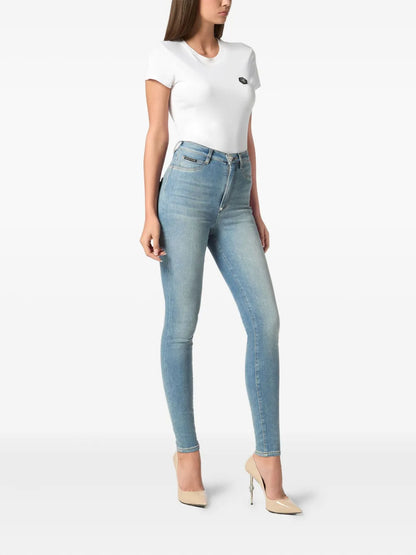 High-Waisted Jeans
