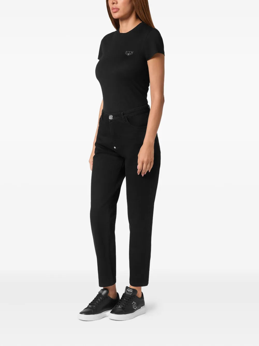 Logo-Appliqué Jeans