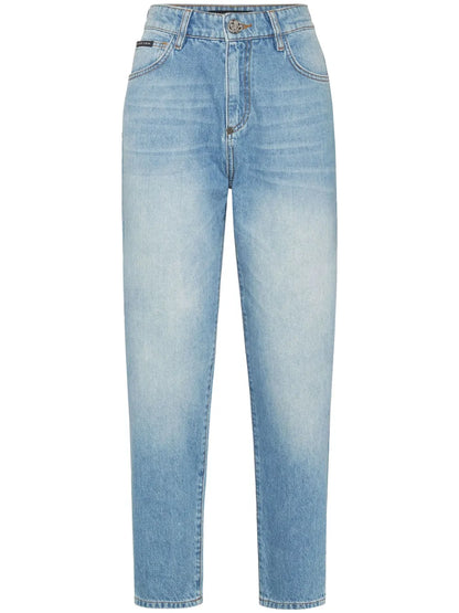 Logo-Appliqué Jeans