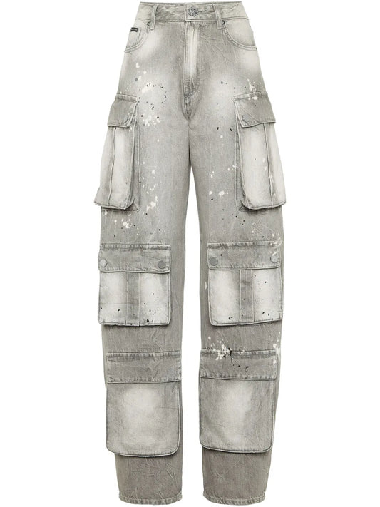 Cargo-Pocket Jeans