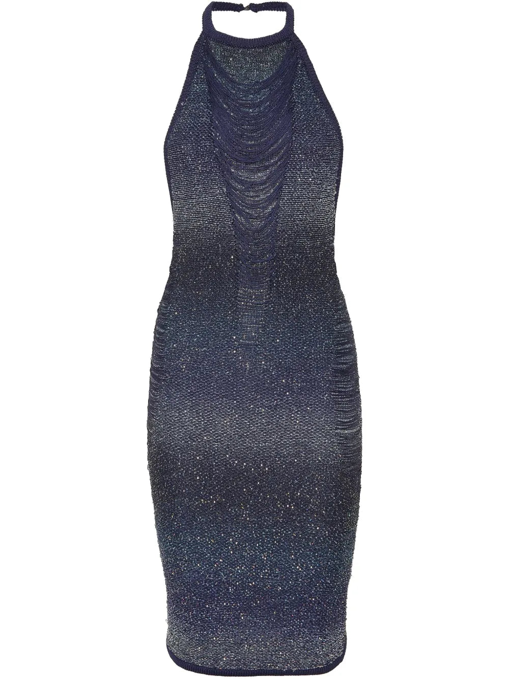 Sequin-Embellished Mini Dress