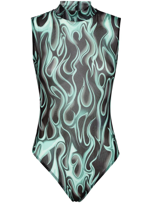 Flame Bodysuit