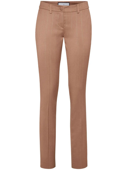 Pinstripe Chinos-Fit Trousers