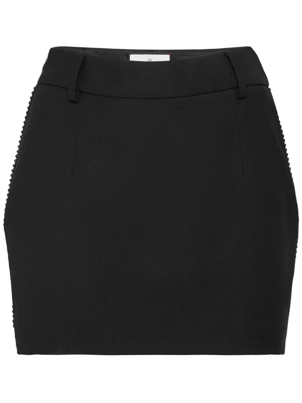 Wool Strass Mini Skirt