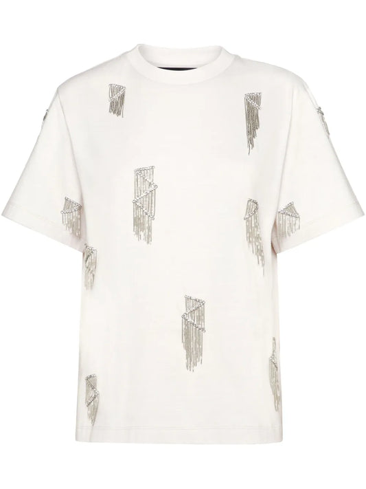Fringe Jersey T-Shirt