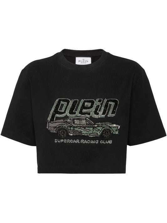 Car Cropped T-Shirt