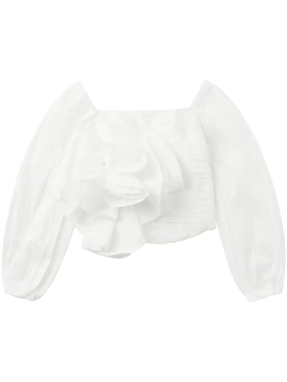 Parallels Spiral Blouse