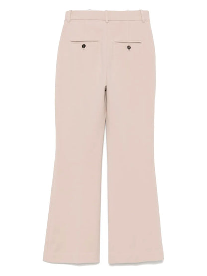 Fleece Flared Trousers