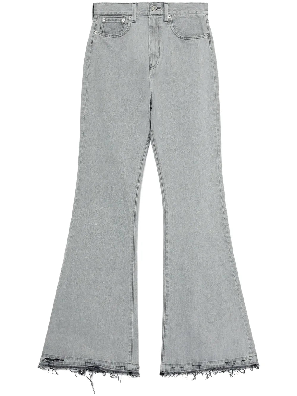 Distressed Flared Jeans