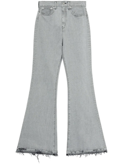 Distressed Flared Jeans
