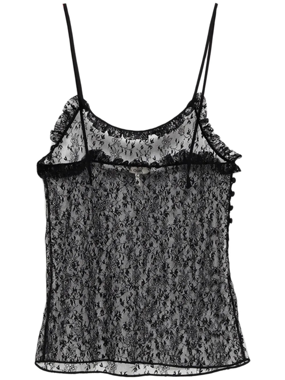 Floral-Lace Tank Top