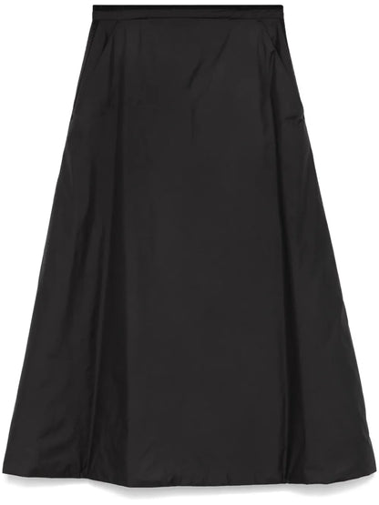 Padded Midi Skirt