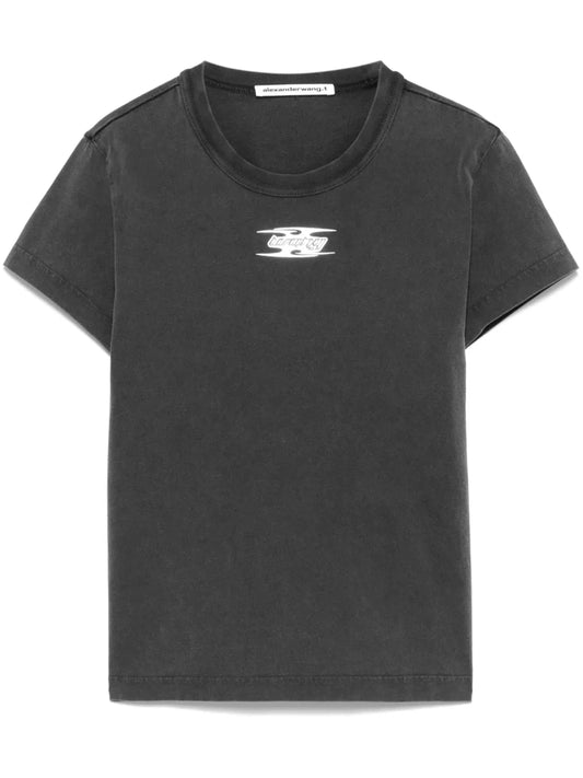 Puff Logo Shrunken T-Shirt