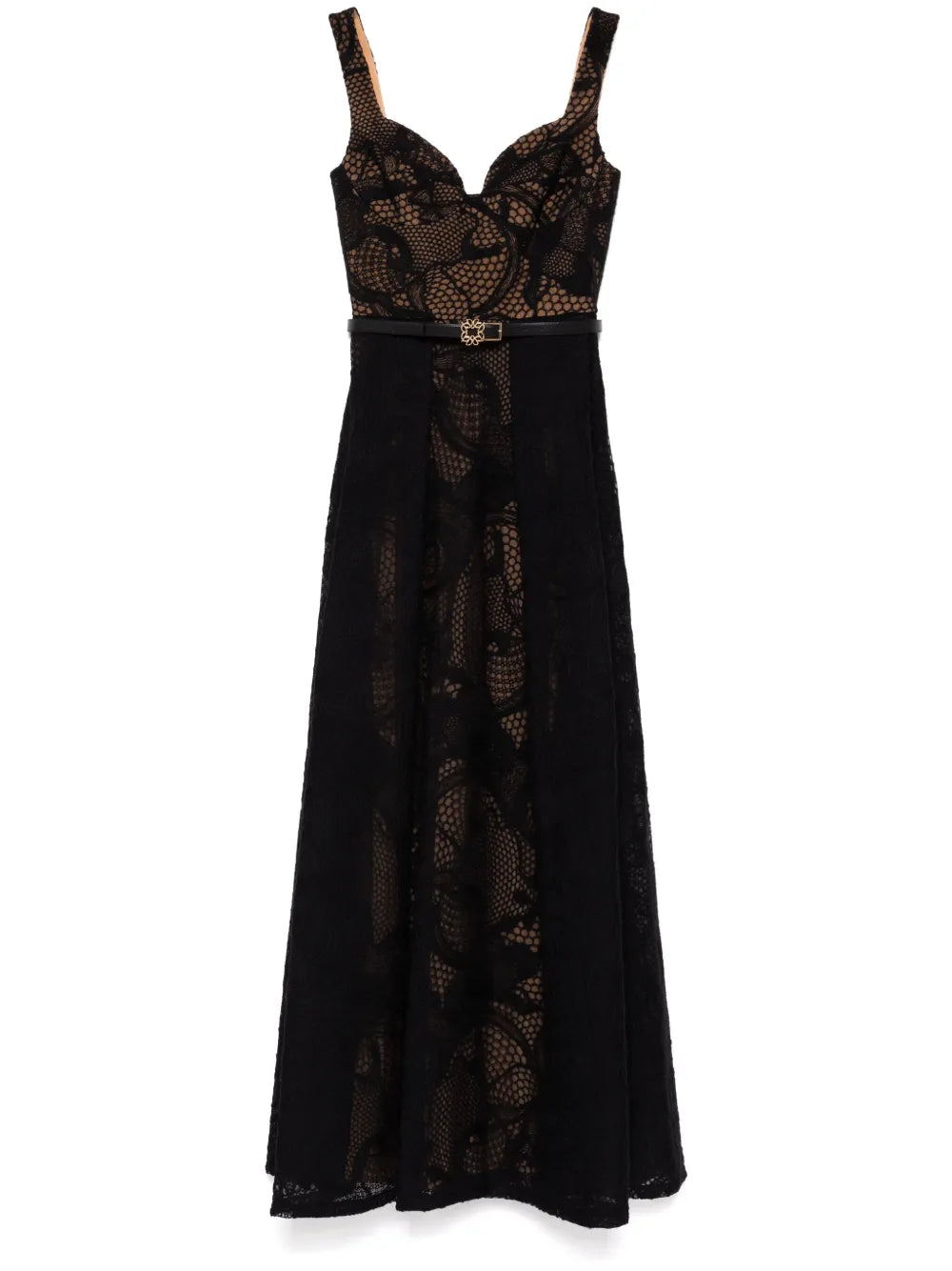 Embroidered Tulle Dress