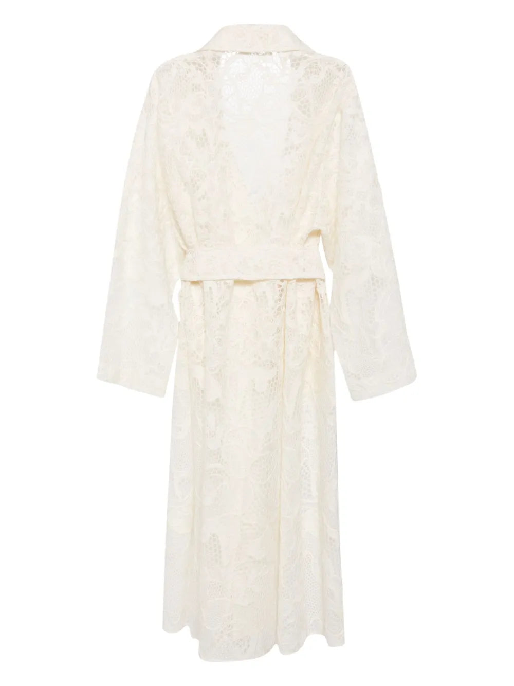 Embroidered Tulle Coat