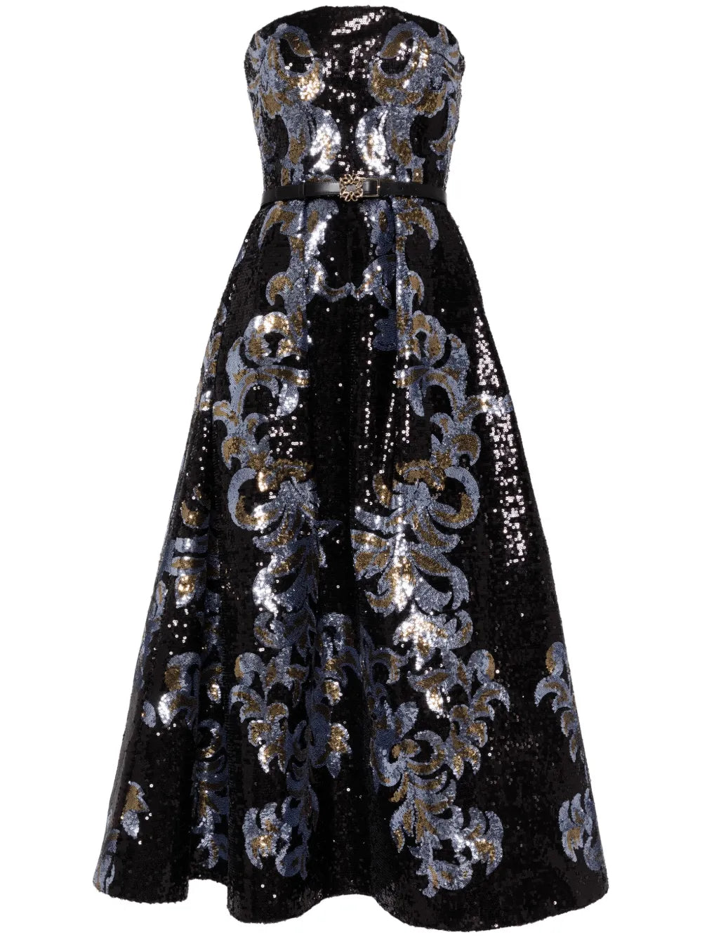 Sequinned Midi Dress