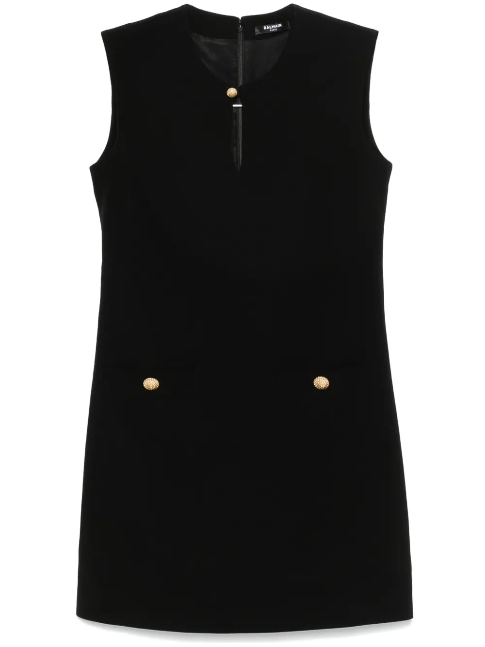 Crepe Mini Dress