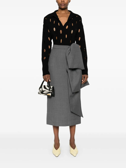 Cut-Out Sweater