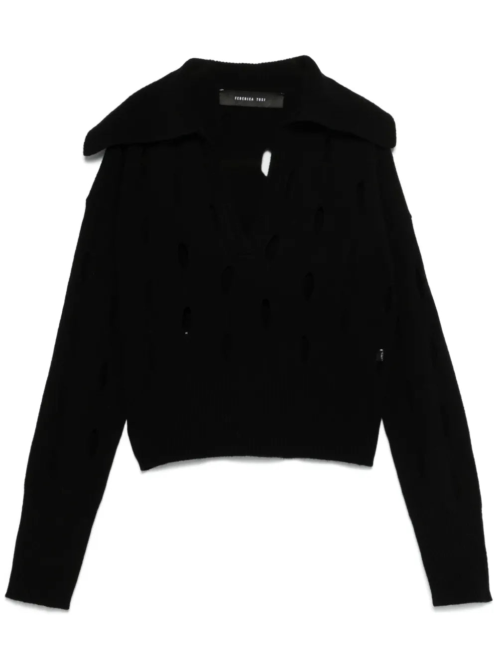 Cut-Out Sweater