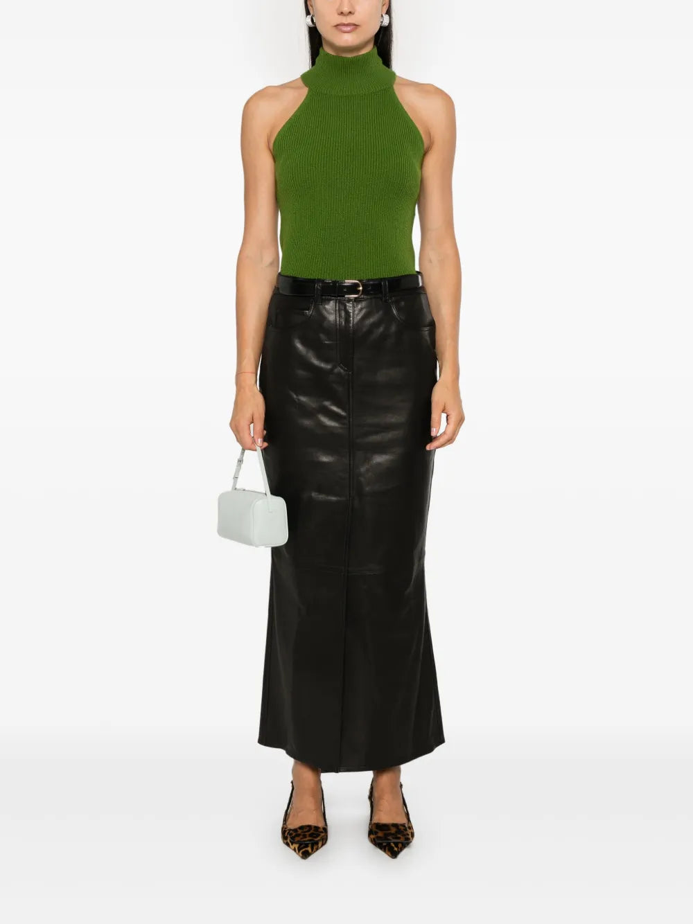 Leather Maxi Skirt
