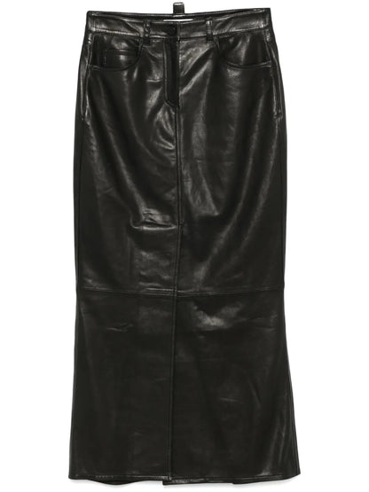 Leather Maxi Skirt