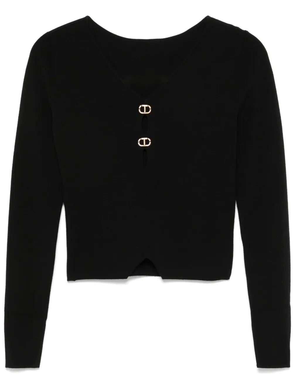 Cut Out-Detail Sweater