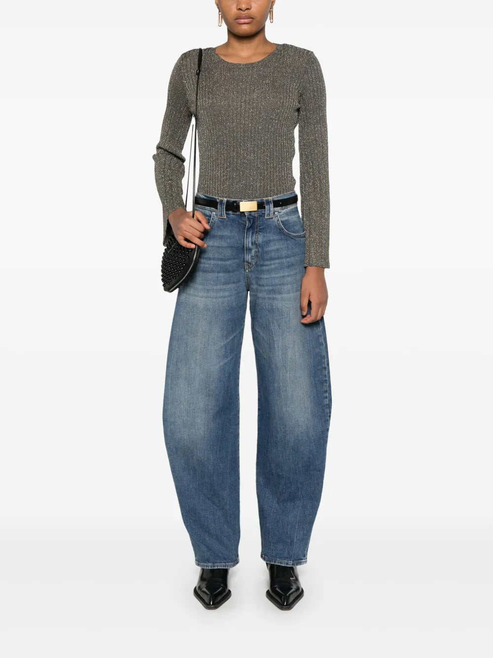 Lurex-Detail Sweater