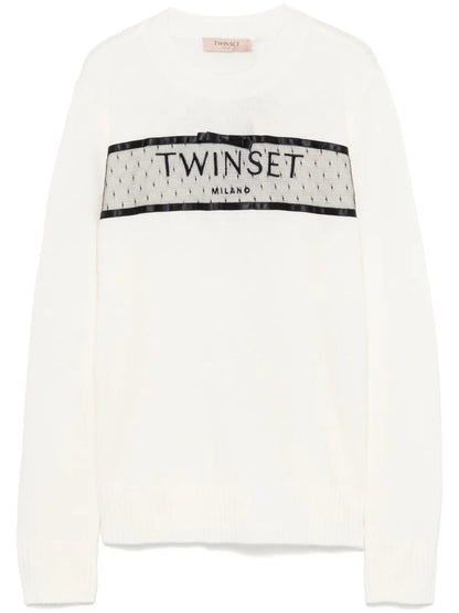 Logo-Embroidered Sweater