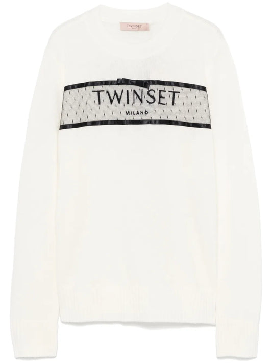 Logo-Embroidered Sweater
