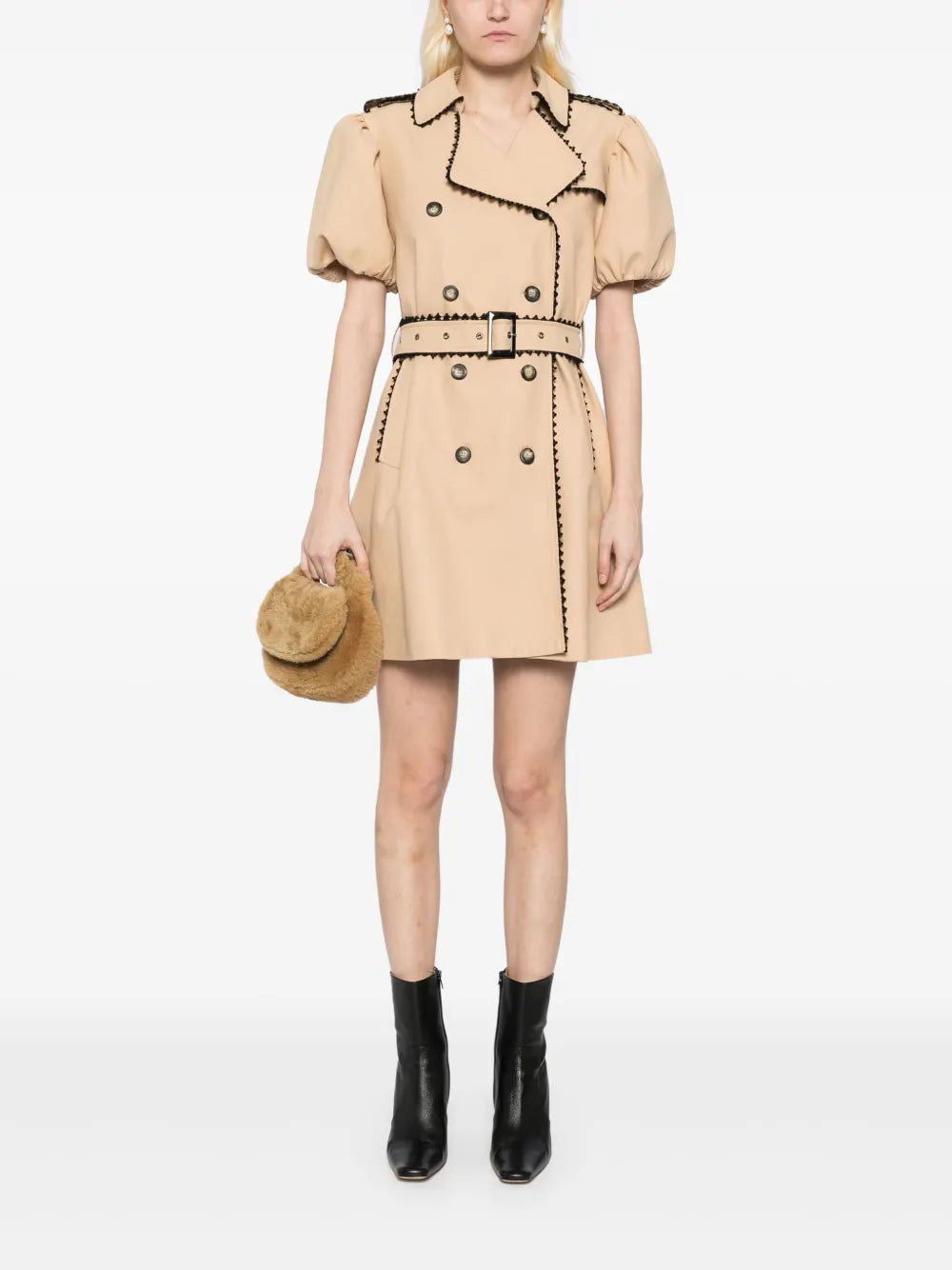 Trench Mini Dress