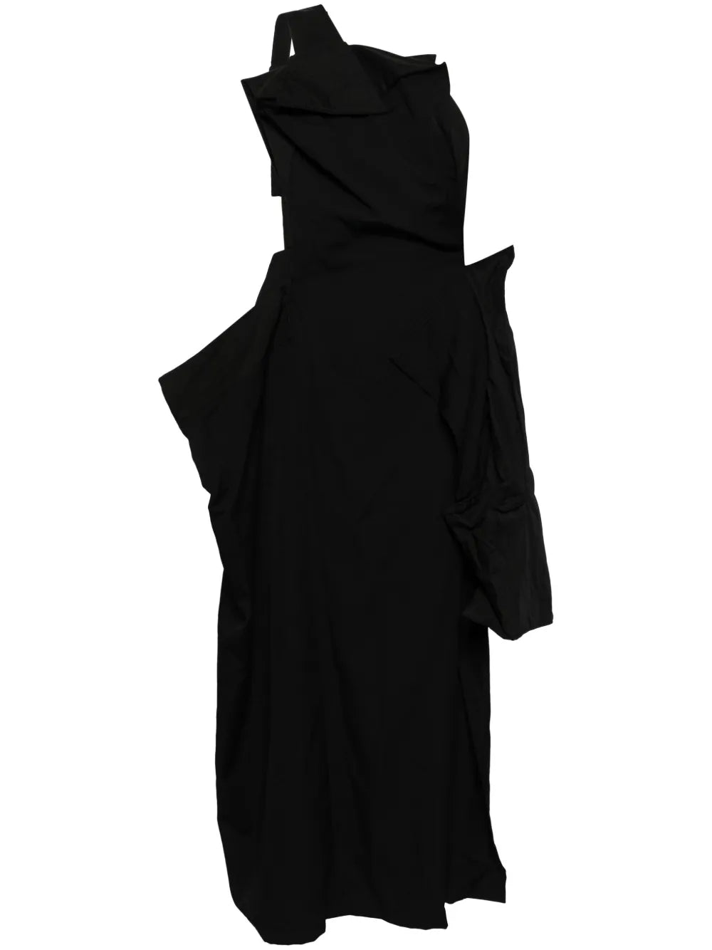 Box-Detail Suspender Dress