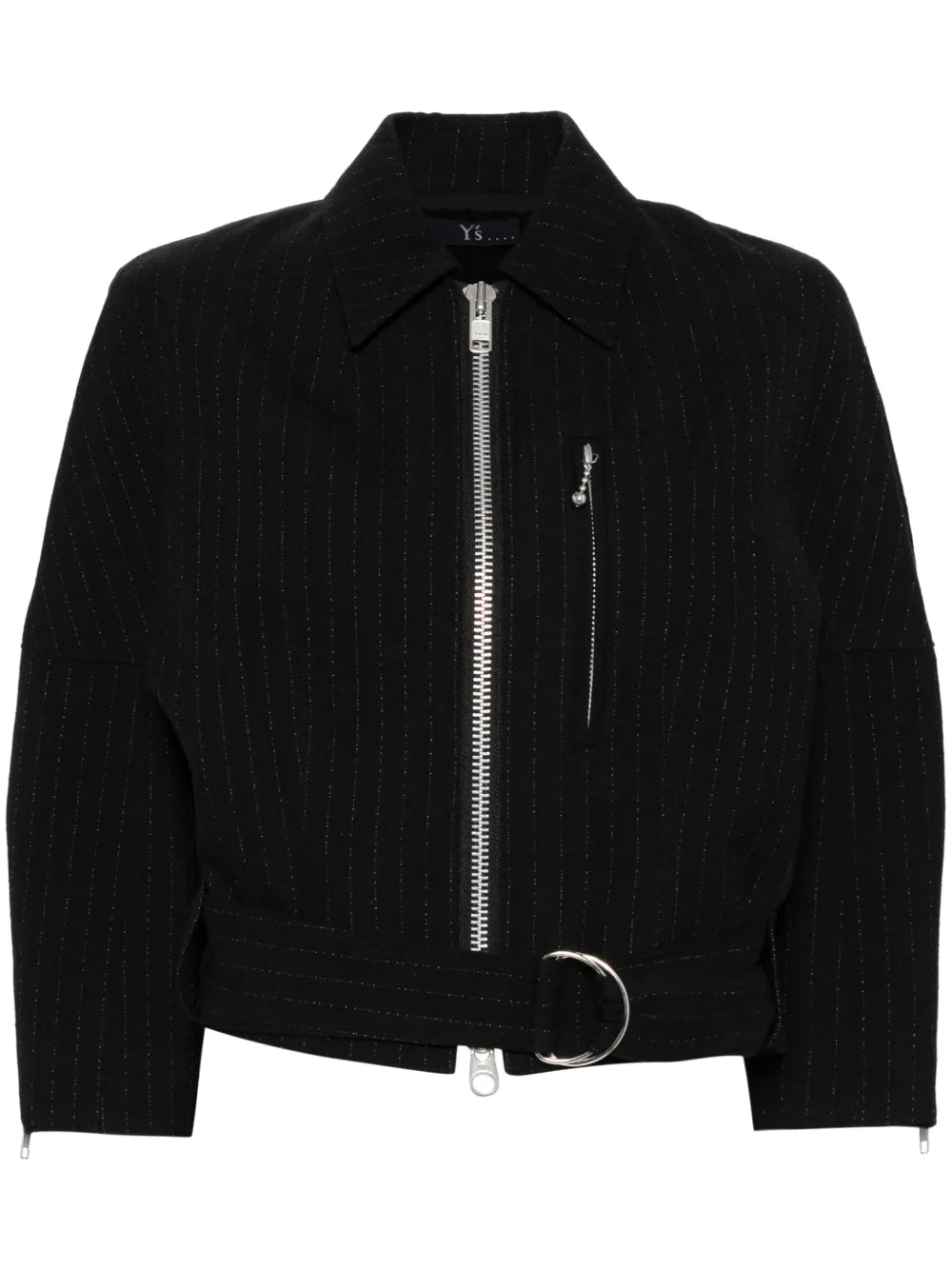 Striped Zip-Up Jacket