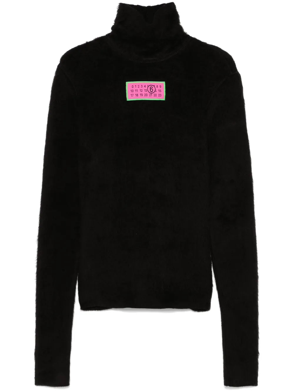 Numbers-Motif Sweater