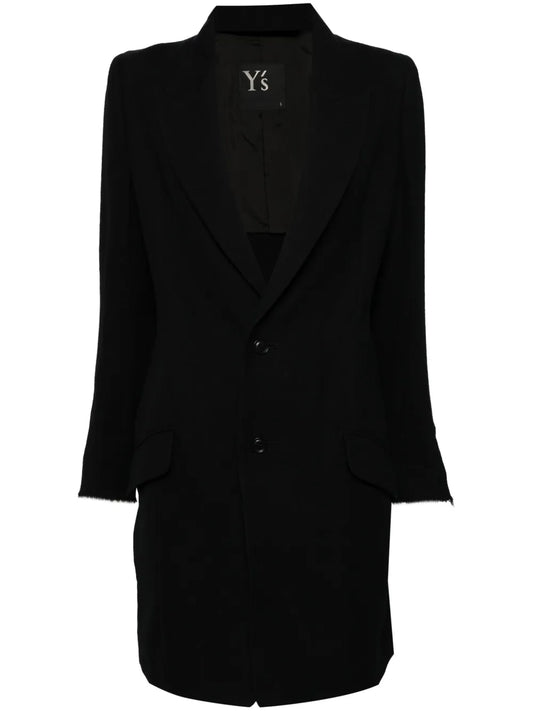 Wool Single-Breasted Coat