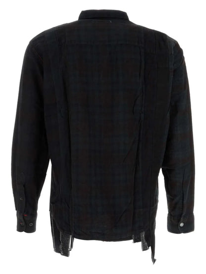 Embroidered Flannel Shirt