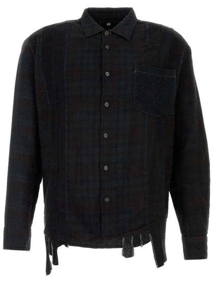 Embroidered Flannel Shirt