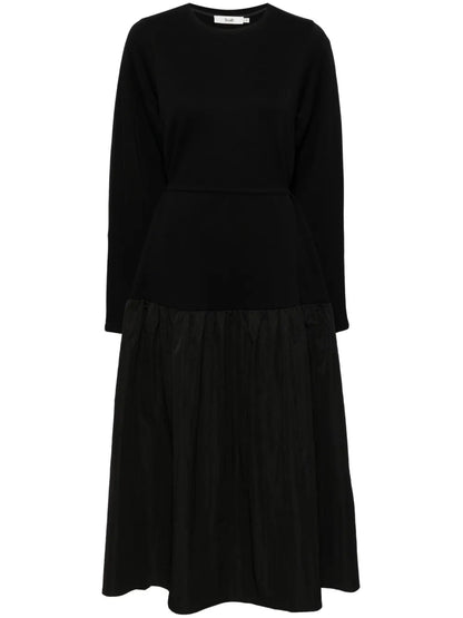 Two-Tone Midi Dress