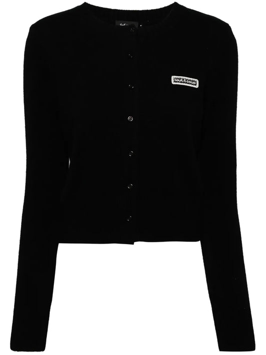 Logo-Patch Cardigan