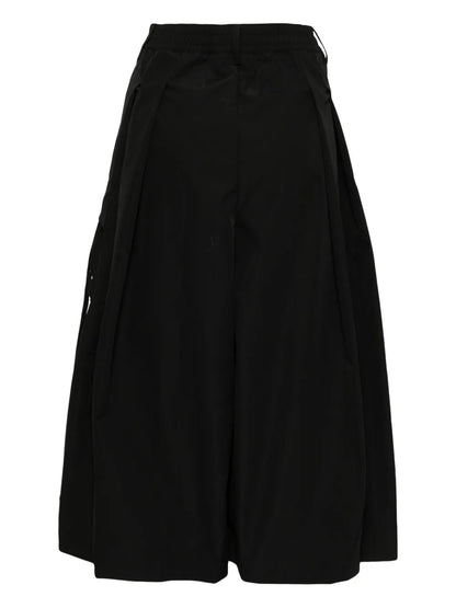 Wide Cropped Trousers
