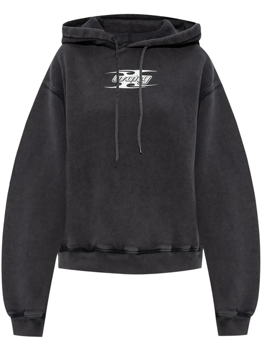 Blade-Logo Cotton Hoodie