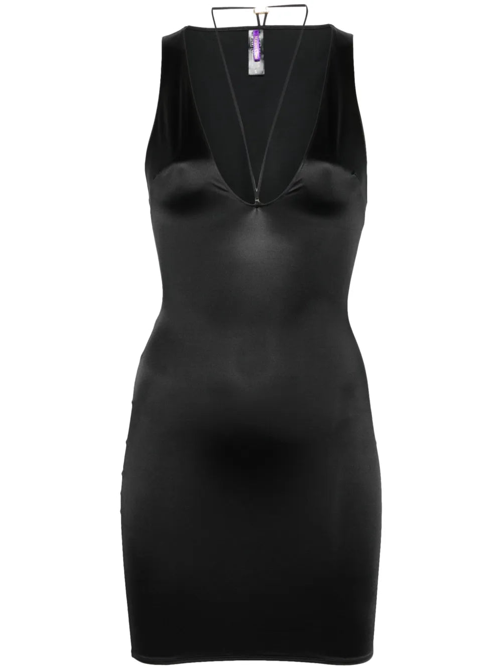 V-Neck Mini Dress