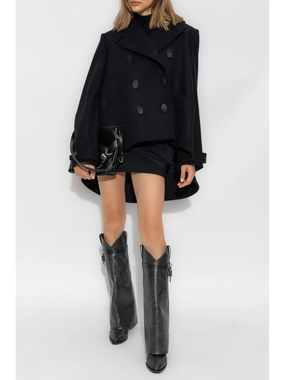Asymmetric Wool Jacket