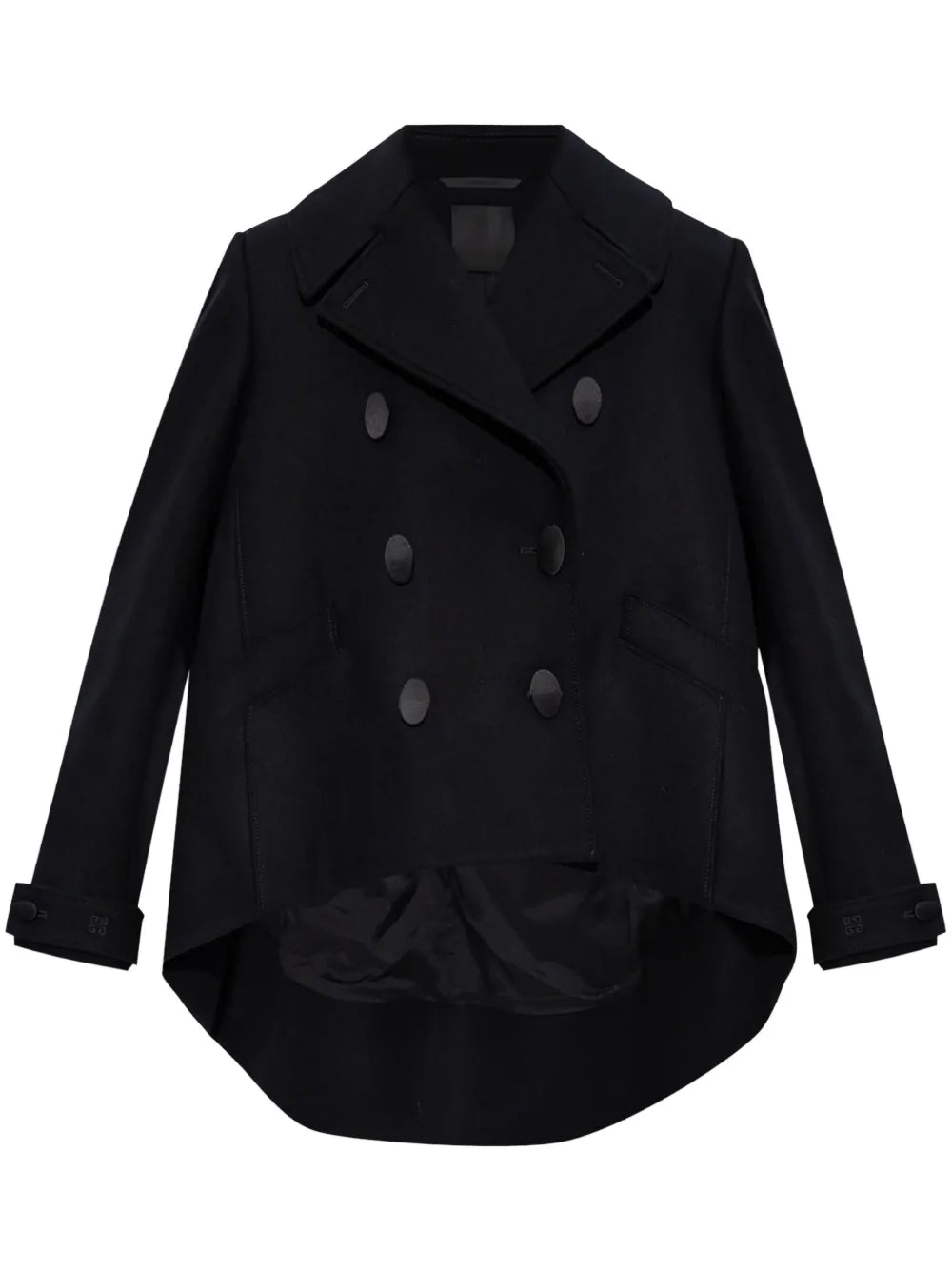 Asymmetric Wool Jacket